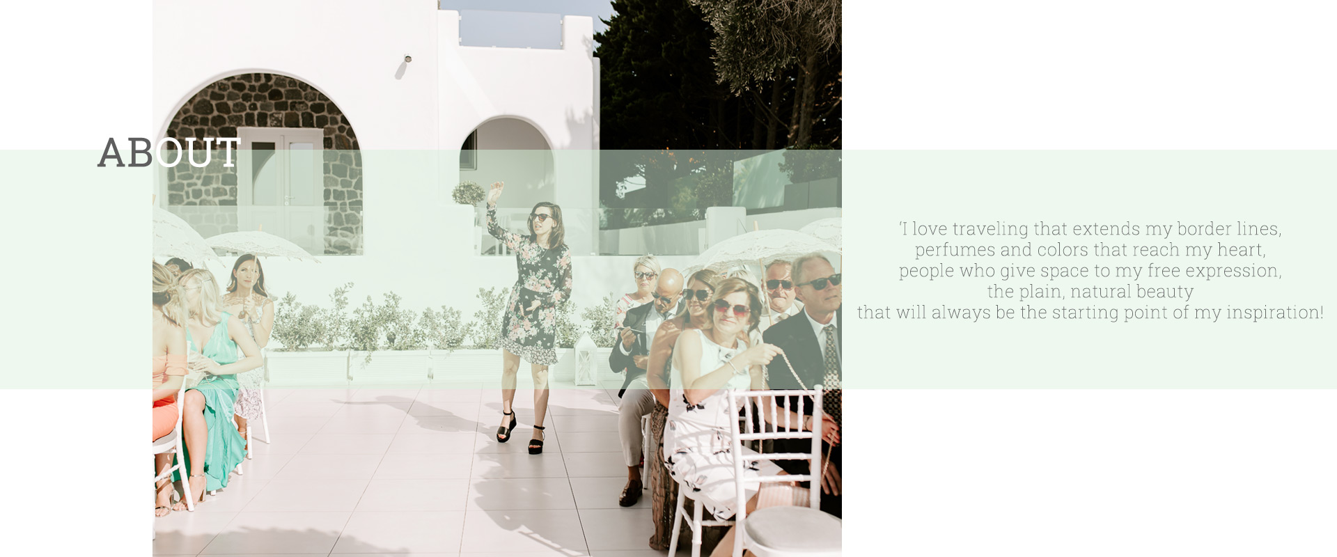 Wedding & event styling Greece